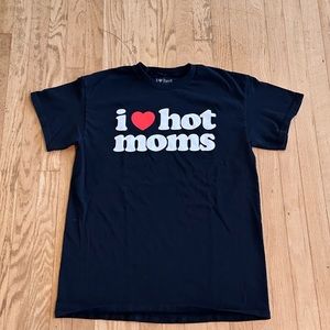 I Love Hot Moms Danny Duncan Black T Shirt Women’s